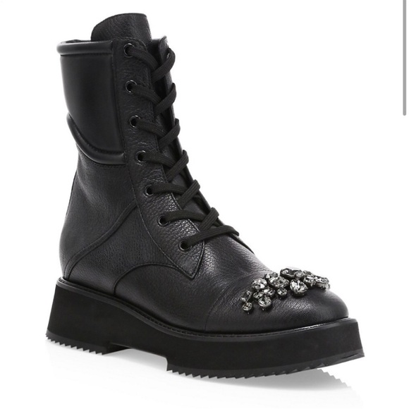 JIMMY CHOO/NWT/Size 7/Black/Hadley Boots - Picture 3 of 7